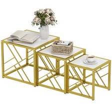 HOMCOM 3er Set Satztische