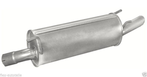 Auspuff hinten