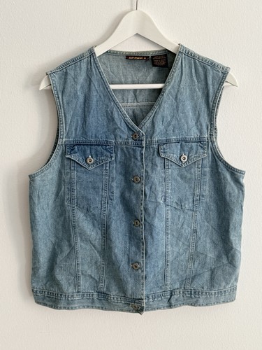 Vintage denim weste damen - weste, gr