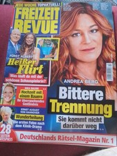 Zeitschrift "Freizeit Revue" Nr. 27/25 , Titelbild  Andrea Berg