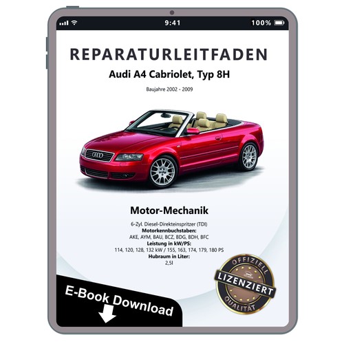 Audi cabrio 2002 2009 - a4, 2002-2009