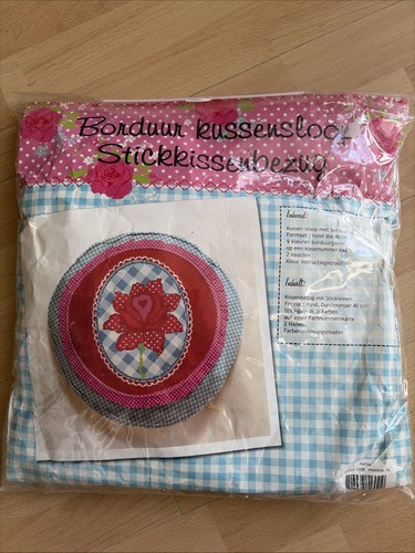 Kissenbezug stickset mit - stickset,