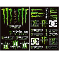 Motorrad Aufkleber Set 2er Set