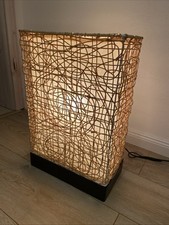 Stehleuchte Natur Bodenlampe Wohnzimmer Standlampe Stehlampe