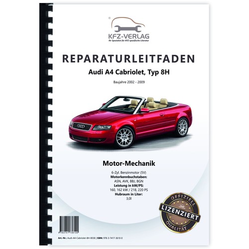 Audi cabriolet 6 - (02-08),
