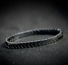Schwarzes Steinarmband Heilung