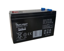 Flybat 12v 9ah agm akku - 12v,