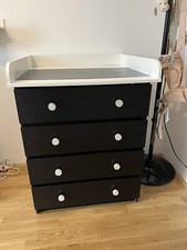 Malm mit wickelauflage - mit,