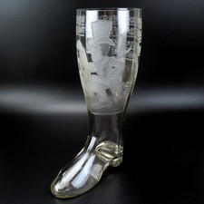 Super liter glas bierstiefel - 1,