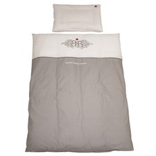 Roba Kinderbettwäsche Bettwäsche 2-teilig 100x135 + 40x60 cm Rock Star Baby TOP