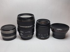 Konvolut Canon EFS 17-85mm, Canon 28-90mm, Soligor, Neewer, Beschreibung lesen !