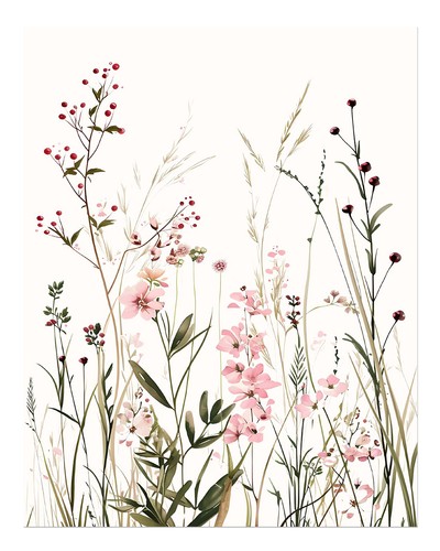 Elegante botanische wandkunst - elegante,
