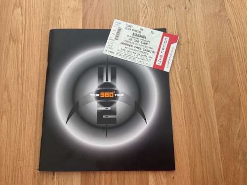Concert programme ticket - &,