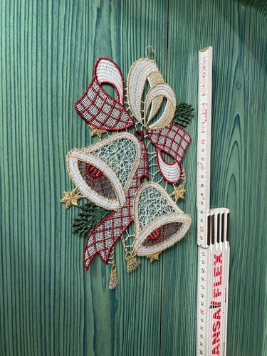 Fensterbild spitze weihnacht - fensterbild,