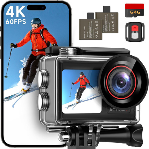 Action cam 60fps 40m - action, 60fps,