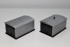 B46 1:55 ?? SIKU KUNSTSTOFF GRAU GARAGE 2X EXC. ZUSTAND.