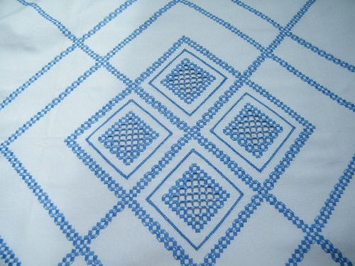 Kreuzstich hardanger stickbild - hardanger,