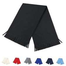 Beechfield - Suprafleece Fleece Schal Dolomite Scarf 7 Farben mit Fransen