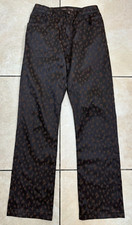 Satin Jeans Hose mit