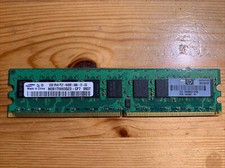 2 GB RAM DDR2 Samsung M391T5663QZ3-Cf7 Original PC2 6400E ECC CL6 Getestet