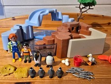 Playmobil 4013 Pinguin Becken, Zoo, Tierpark mit Zubehör