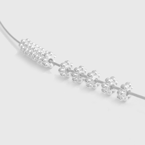 Metallperlen spacer blumen - metallperlen,