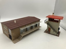 Vollmer 5604 Spur H0 Lagerhaus Verladestelle und Faller 121 Stellwerk #K258