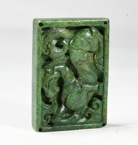7cm china green jade - china,