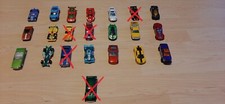 17x Matchbox Hot Wheels Autos Mattel viele Neu standen nur in Vitrine wie NEU