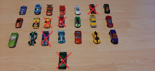 17x matchbox hot - wheels, autos