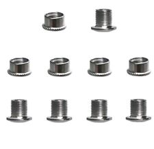 5x  Kettenblatt-Schrauben für Singlespeed 1-fach Kurbeln/Kettenblatt, Silber