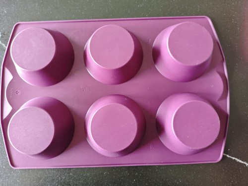 Tupperware silikon muffinform - silikon,