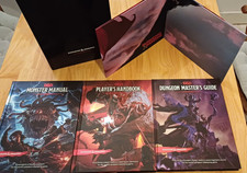 Dungeons & Dragons Rulebook Gift Set Englisch–Alle 3 Bücher NEUWERTIG! D&D DND