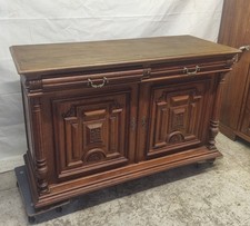 Sideboard Kommode Anrichte  antik Gründerzeit  massiv  Frankreich Eiche 