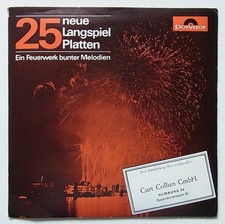 7" Vinyl Werbe-Single (EP) : 25 neue Langspielplatten - Peter Alexander u.v.a.