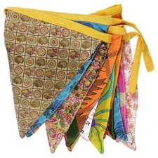 Wimpelkette Stoff bunt