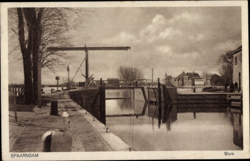 Spaarndam nordholland - ak,