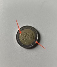 2 Euro Münze aus Finnland – Moltebeere – 2001 mit Fehlprägung!!