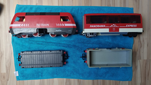 Playmobil eisenbahn konvolut - playmobil,