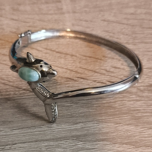 Delfin armreif aus - aus, 925er