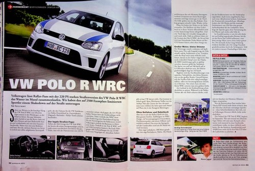 Sport auto 2013 - auto, vw