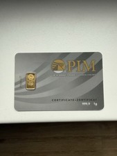 1 Gr. 999.9 Gold Goldbarren Feingold