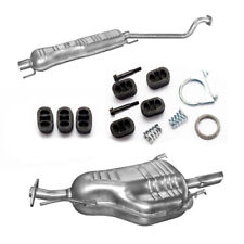 Komplette Auspuffanlage für Opel Astra G Schrägheck 1.6i 16V + Montagezubehör