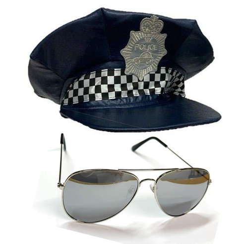Polizei kostüm hut - polizei,