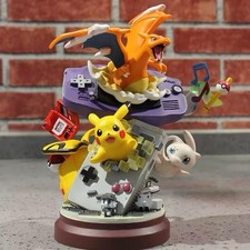Glurak Figur Pokemon Pikachu