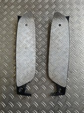 Peugeot JetForce C-Tech 50 Trittbrett L + R Riffelblech Alu Fußablage Abdeckung