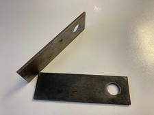 Messer für KVT Hammermühle 135x40x4 Schläger Schlagmesser Zerspaner Zerkleinerer