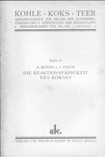 Koks kohle teer - teer, mezger