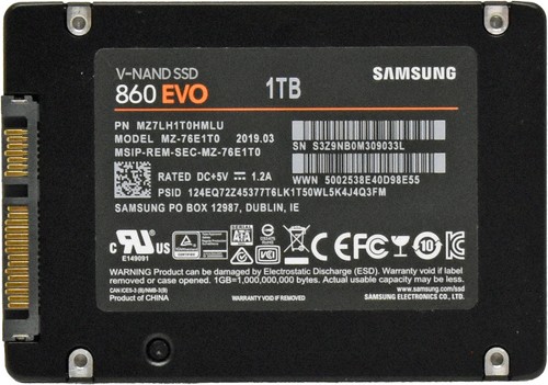 Samsung 860 evo - v-nand, 6g