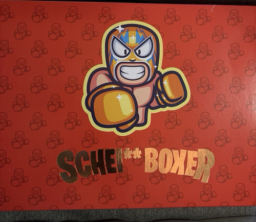 Scheißboxer box golden - scheißboxer,
